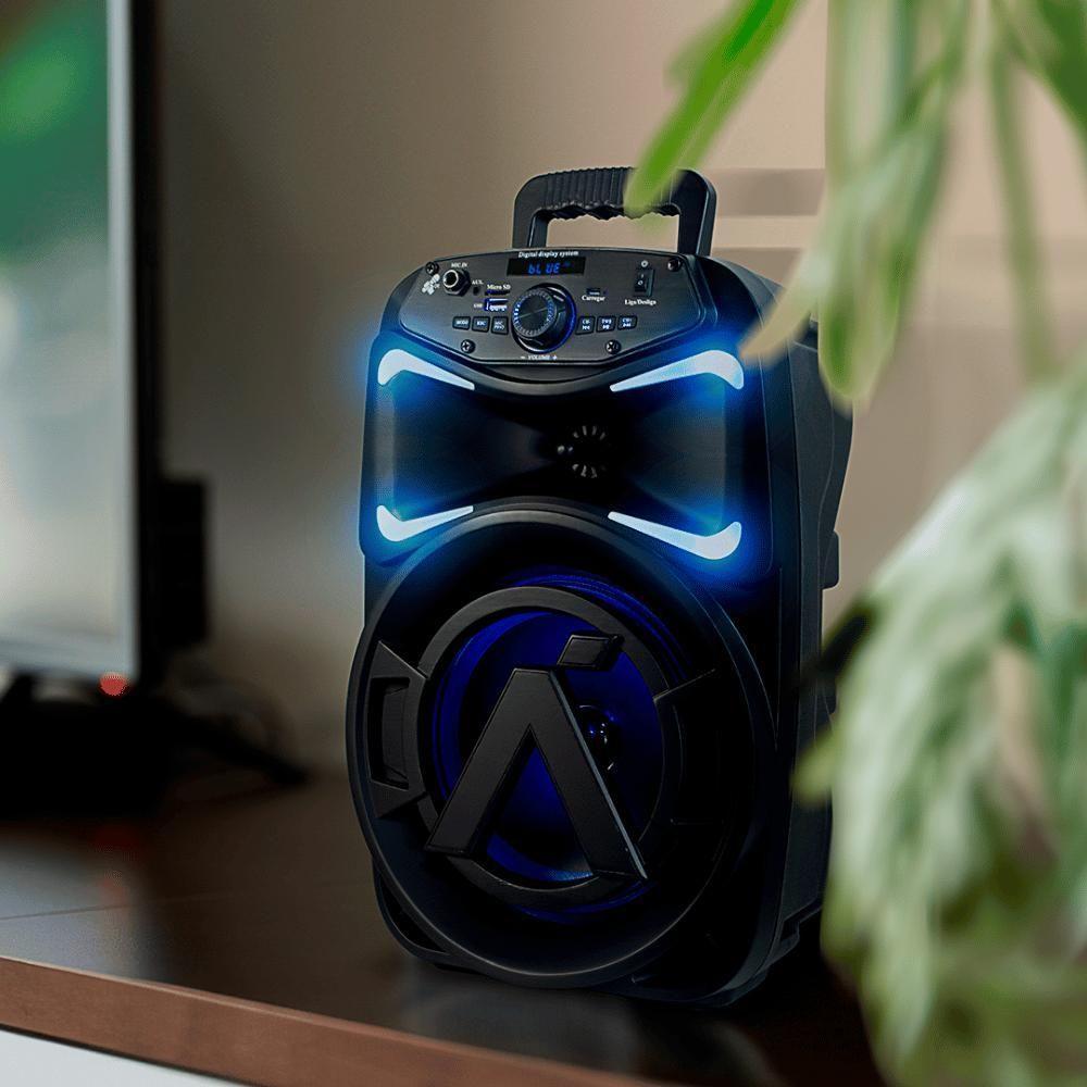 Caixa De Som Aquario Hype 250 Bluetooth 250w Rms Hp-250 - 7