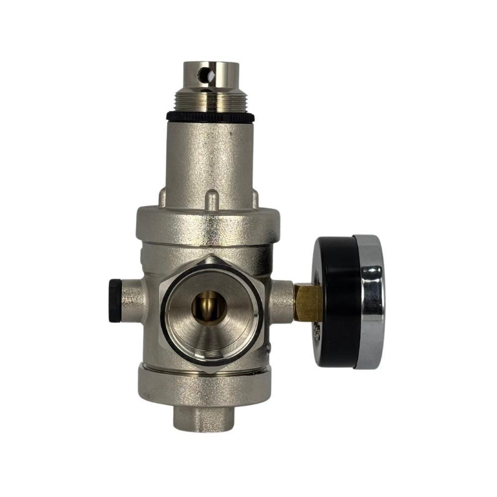 Válvula Redutora De Pressão Com Manômetro 1 Pol - H2alle - 2