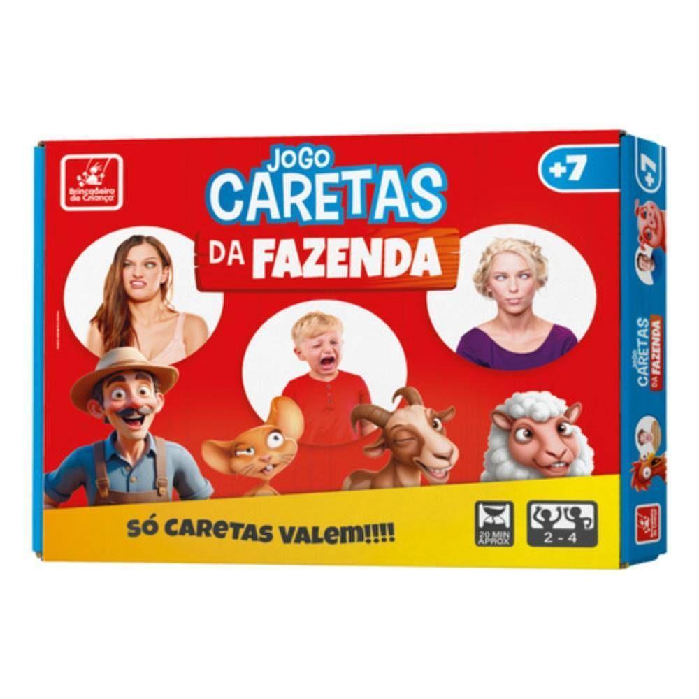 Jogo Caretas Da Fazenda Brincadeira De Criança - 5