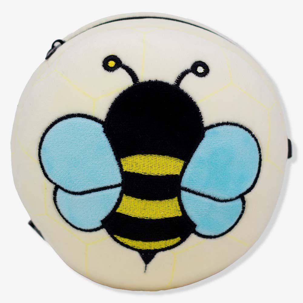 Máscara De Dormir Com Almofada Abelhinha - Zonacriativa - 1