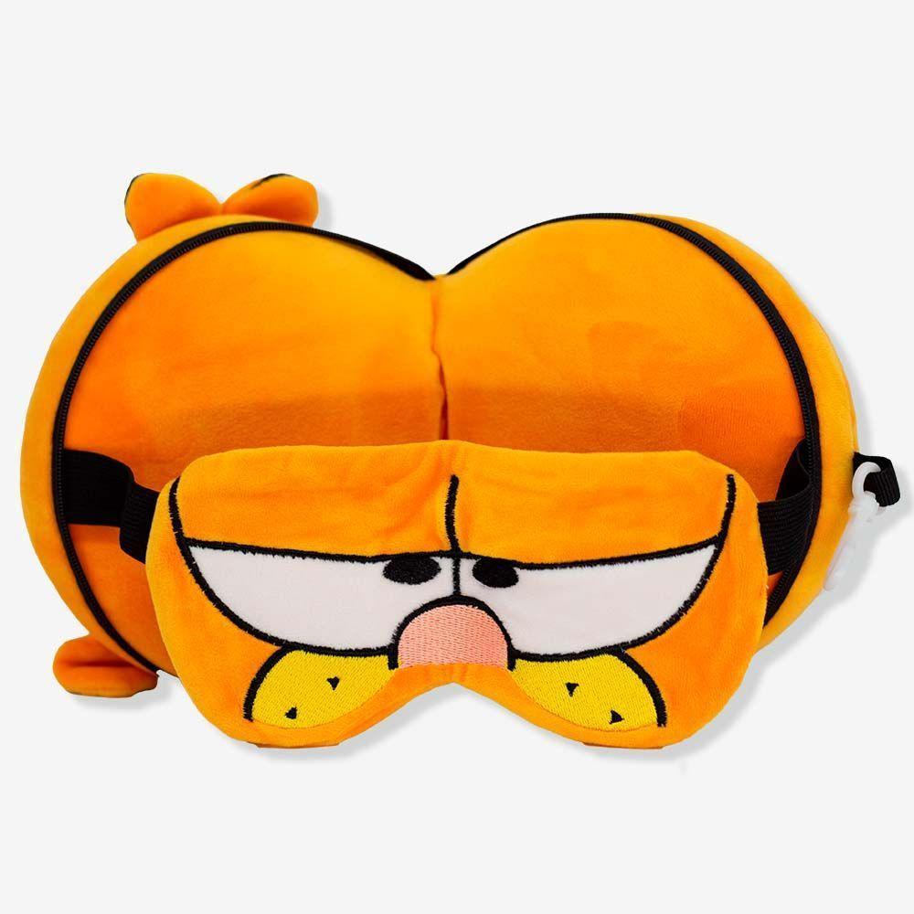 Máscara De Dormir Com Almofada Garfield - 2