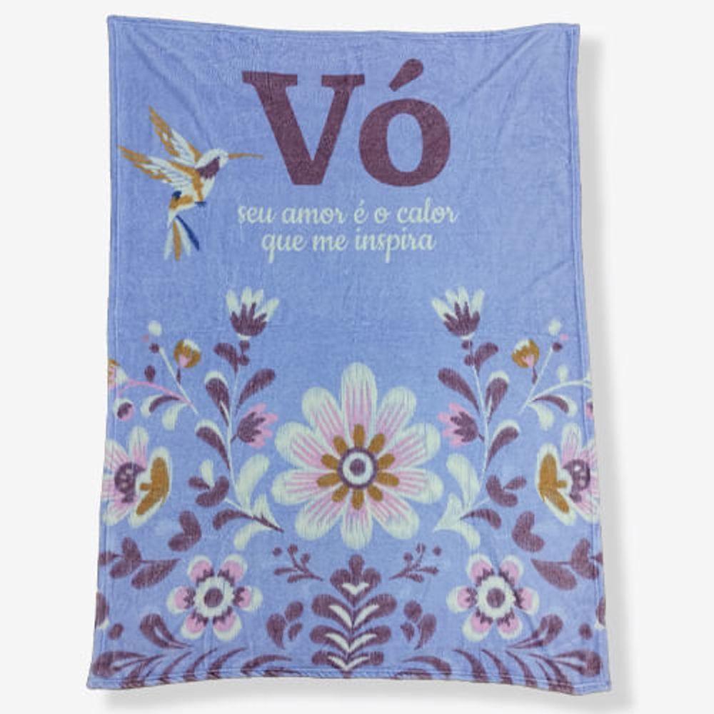 Kit Manta Com Balde Bordado De Vó - Zonacriativa - 4