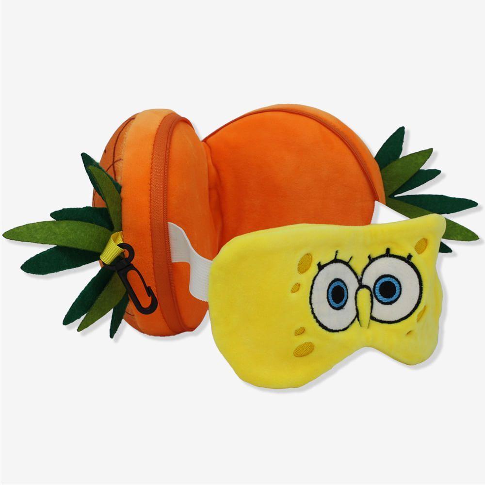 Máscara De Dormir Com Almofada Bob Esponja - 2
