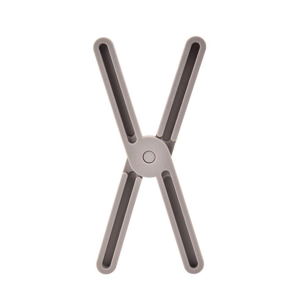 Descanso De Panela Em Silicone Kenya Cinza - 3