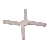 Descanso De Panela Em Silicone Kenya Cinza - 1