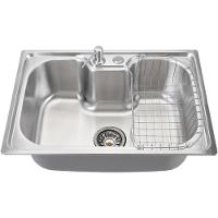 Cuba Cozinha Goumert Luxo Bancada Aço Inox Ralo Sifao Dispenser Escorredor Copa Casa Restaurante Lavanderia - 2