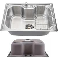 Cuba Cozinha Goumert Luxo Bancada Aço Inox Ralo Sifao Dispenser Escorredor Copa Casa Restaurante Lavanderia - 5