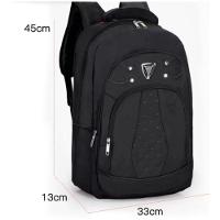 Mochila Esportiva A Prova Da Água Multifuncional Impermeável Preto Tamanho Único Unissex - 2