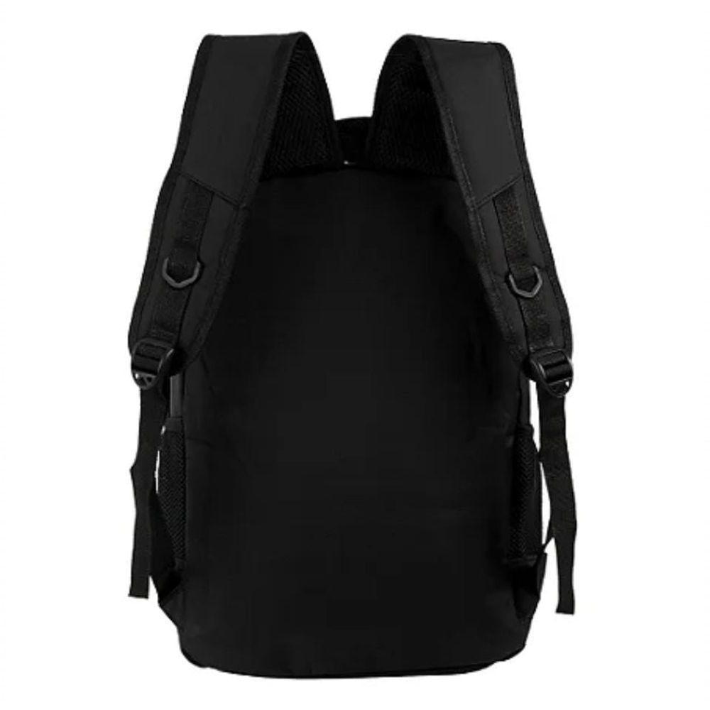 Mochila Bolsa Reforçada Multifuncional Impermeável Motoqueiro Viagens Camping Trilha Escolar Preto - 1