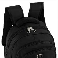 Mochila Bolsa Reforçada Multifuncional Impermeável Motoqueiro Viagens Camping Trilha Escolar Preto - 5