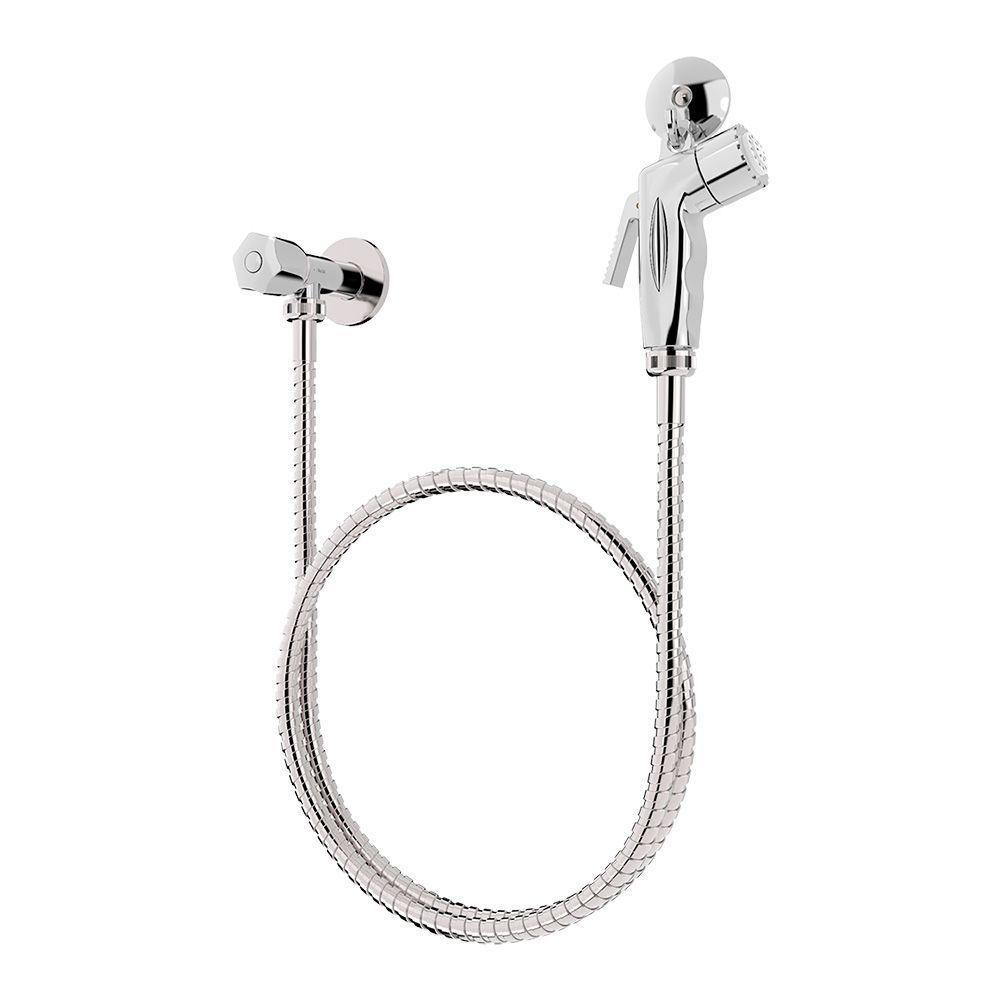 Ducha Higiênica Blukit Pop Com Registro Cromada - 1