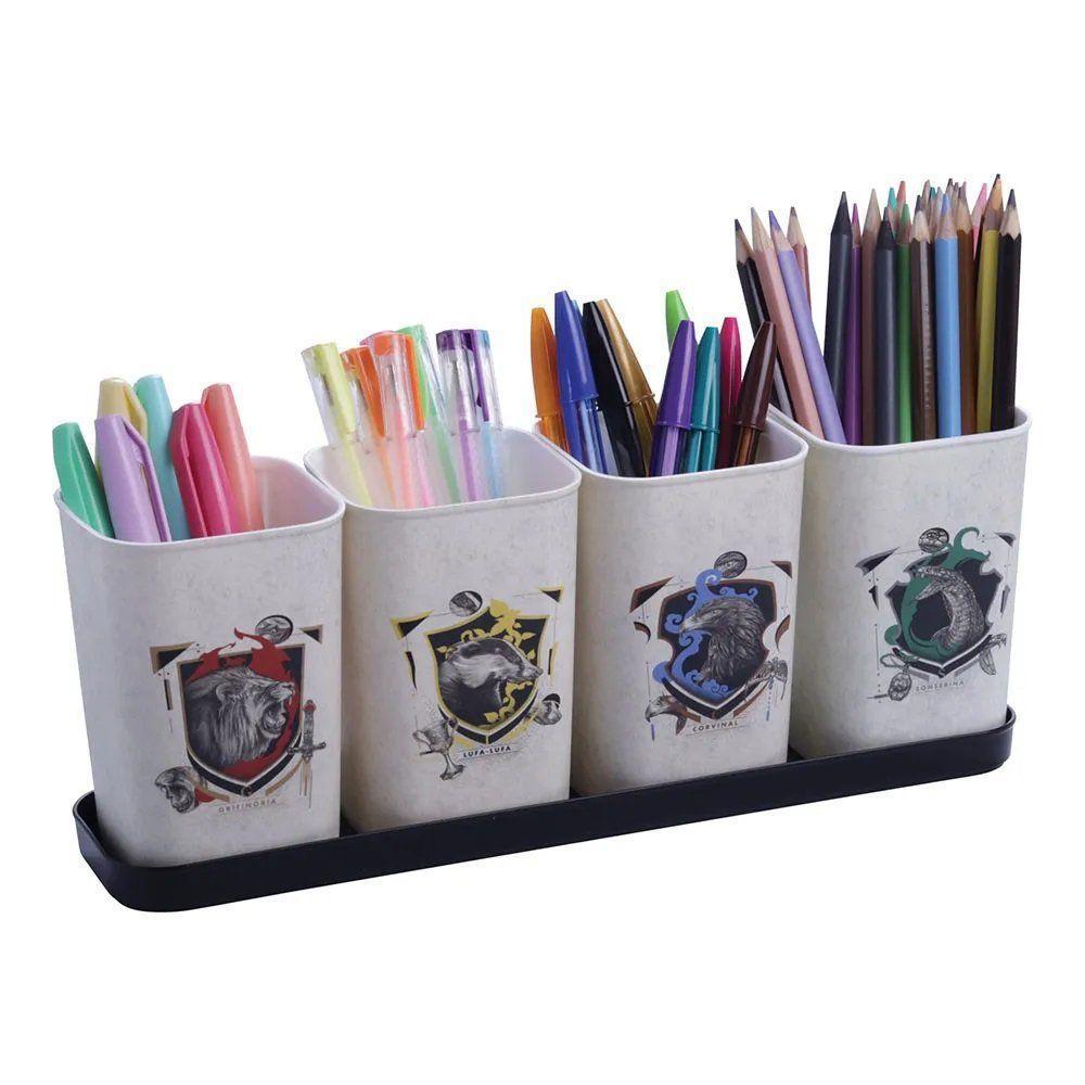 Porta Canetas Dec Harry Potter - 5 Pçs Plasútil - 1