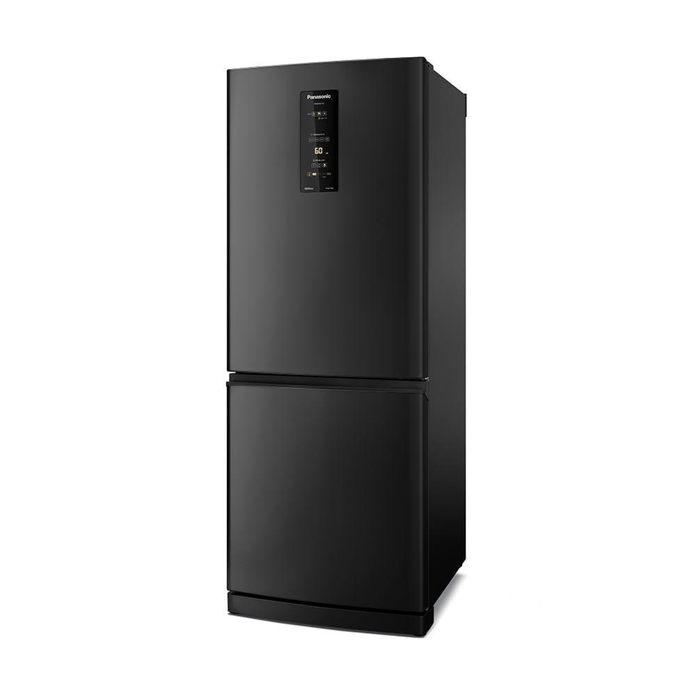 Geladeira Panasonic BB64 Black Inox Look Inverse Frost Free 460L Inverter A+++ NR-BB64PV1B 220V - 3