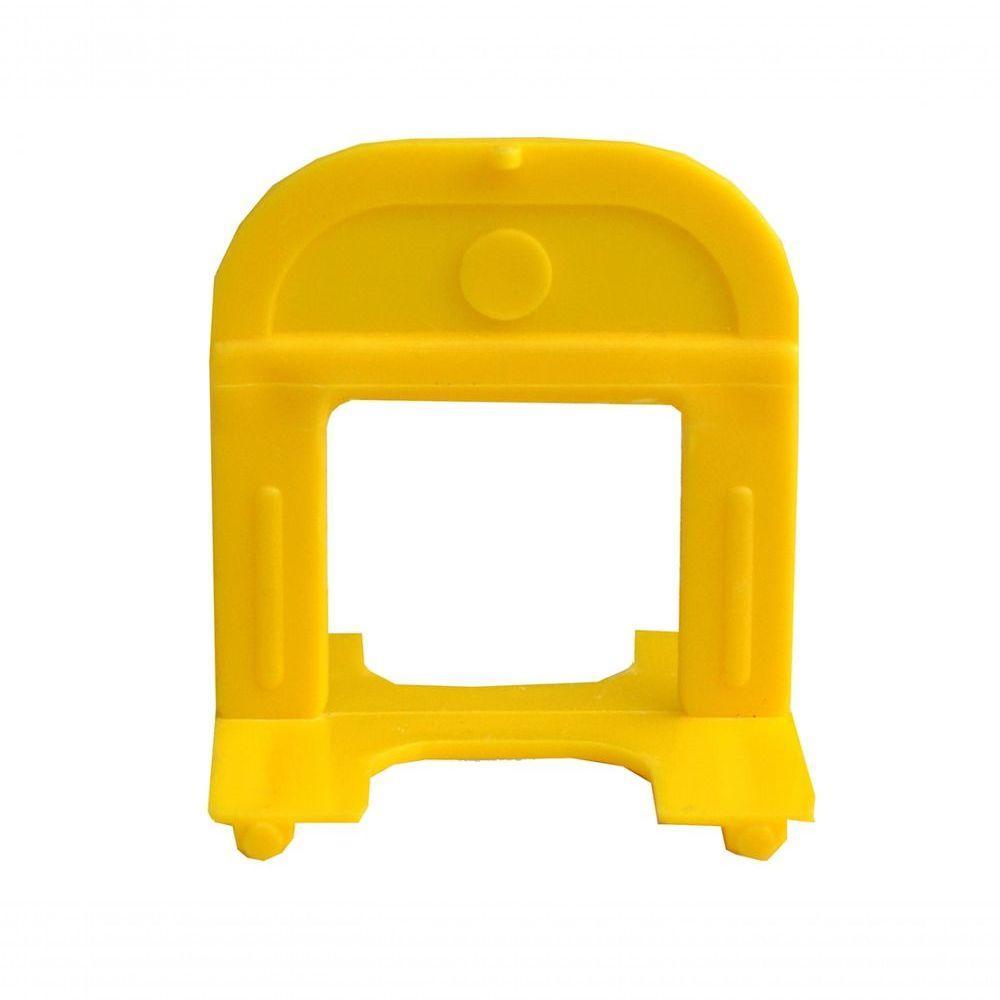 Espacador Nivelamento 2,0mm Top Amarela Nivela Certo 50 Pecas - 1