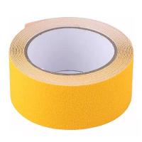 Fita Antiderrapante Amarela 5 Metros Adesiva Escada Degraus Chao Piso Demarcaçao Segurança Previne Acidentes - 3