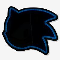 Luminária Formato 3d Sonic - 3