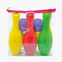 Boliche Grande 6 Pinos E 1 Bola Em Plastico 29 Cm - Jottplay - 3