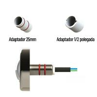 Refletor Led 15w Inox Rgb Premium Com Cabo 02 Metros Para Iluminação Piscina - Tholz - 3