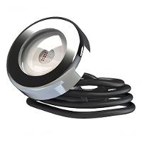 Refletor Led 15w Inox Rgb Premium Com Cabo 02 Metros Para Iluminação Piscina - Tholz - 6