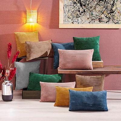 Capas De Almofadas Velvet Bariloche 60x30cm 04 Peças - Cinza