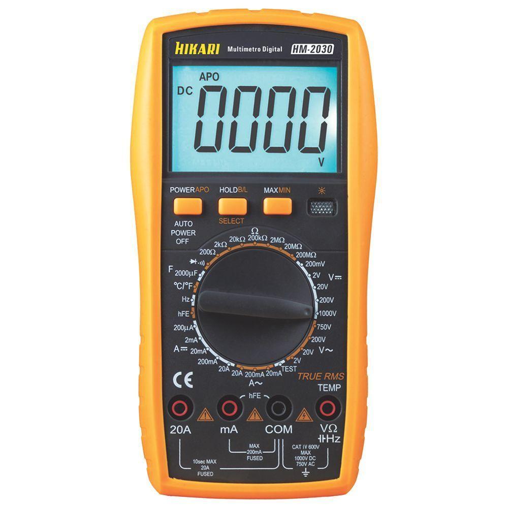 Multimetro Digital Hikari Hm-2030 Cat Iv 600hikari... - 1