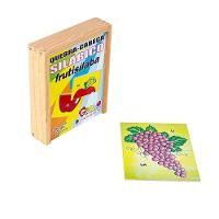 Quebra Cabeça Silábico Frutisilaba - Mdf - 18 Peças Carlu - 2