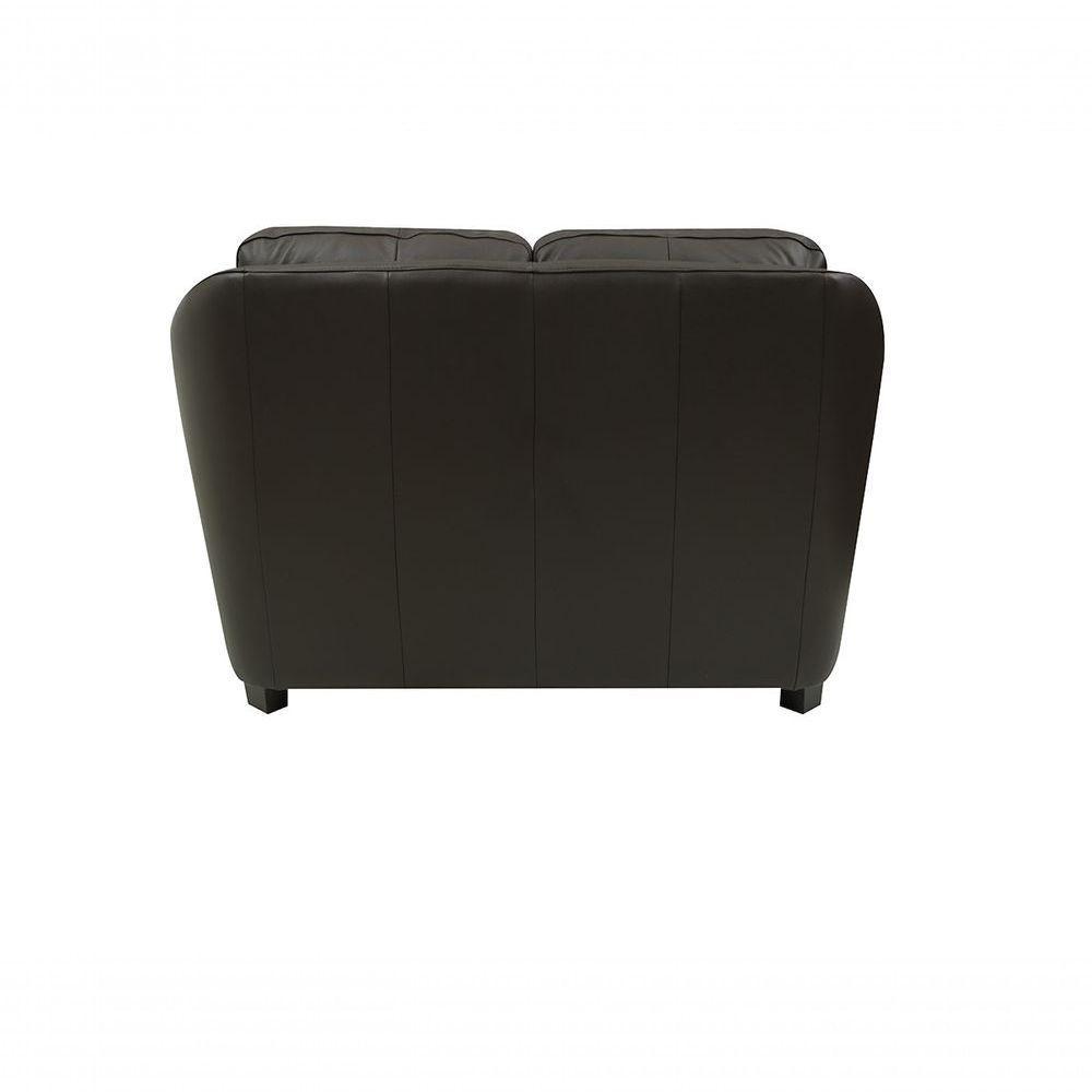 Conjunto Sofá De Couro Baltic 3 E 2 Lugares Marrom - Mempra - 4