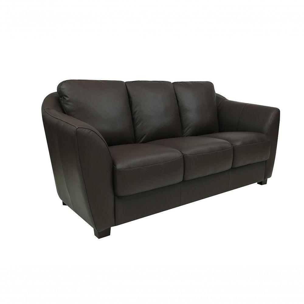 Conjunto Sofá De Couro Baltic 3 E 2 Lugares Marrom - Mempra - 5