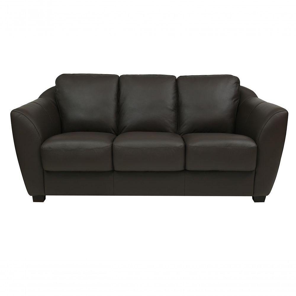 Conjunto Sofá De Couro Baltic 3 E 2 Lugares Marrom - Mempra - 6