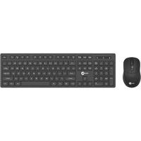 Kit Teclado E Mouse Lecoo Kw201 Sem Fio Preto - 1