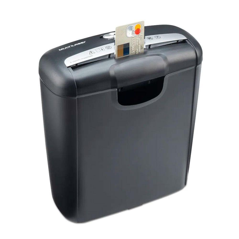 Fragmentadora De Papel E Cartao 6 Folhas 10l 110V Of009 - 2