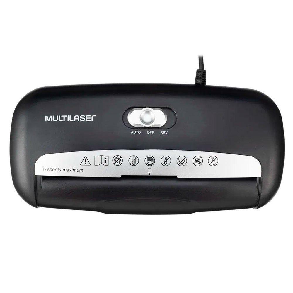 Fragmentadora De Papel E Cartao 6 Folhas 10l 110V Of009 - 4