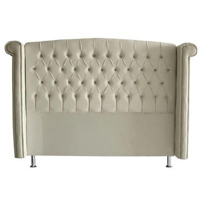 Cabeceira De Cama Box Toquio King 195 Cm Suede Porcelana Do Lar Móveis E Decoração
