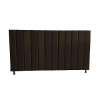 Cabeceira De Cama Box Estofada Gabi Queen 160 Cm Suede Marrom Do Lar Móveis - 1