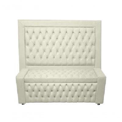 Kit Cabeceira De Cama Box E Calçadeira Baú Retro Capitonê Botão Encapados Casal 140 Cm Suede Porcelana Do Lar Móveis
