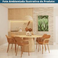 Kit 6 Cadeiras Montreal Marcela Fratini Almofada Em Pu Estrutura Em Polipropileno Marrom Capuccino - 6