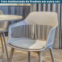 Kit 6 Cadeiras Montreal Marcela Fratini Almofada Em Pu Estrutura Em Polipropileno Marrom Capuccino - 8