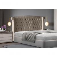 Cabeceira De Cama Box Toquio Casal Queen 160 Cm Suede Capuccino Do Lar Móveis E Decoração - 1