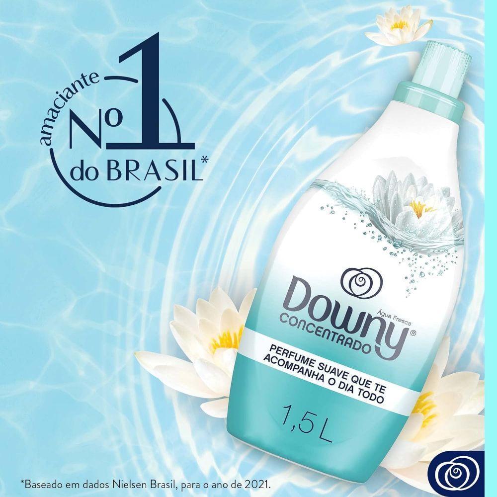 Amaciante Concentrado água Fresca Downy 1,5l - 3