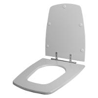 Assento Sanitário Stylus Excellence Cinza Claro Para Vaso Celite - 6