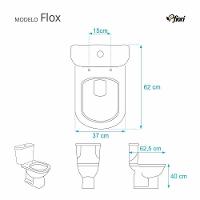 Assento Sanitario Almofadado Flox Marfim (bege) Para Vaso Fiori - 3