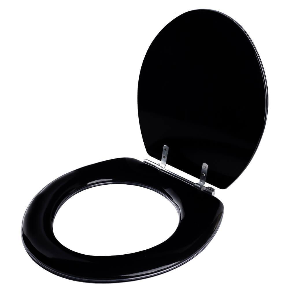 Assento Sanitário Almofadado Loren Way Preto P-louça Lorenzetti - 4