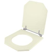 Tampa De Vaso Atrium Biscuit (bege Claro) Para Bacia Incepa 6lpf - 1