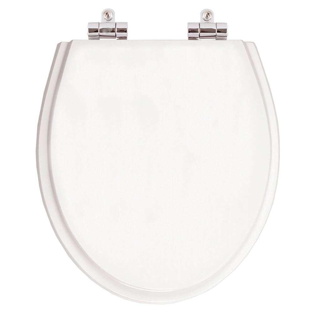 Assento Sanitario Com Amortecedor Windsor Branco Para Vaso Deca - 1