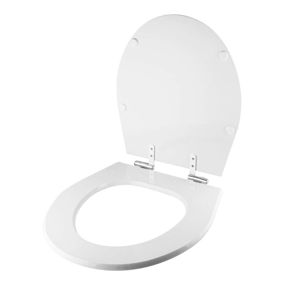 Assento Sanitario Com Amortecedor Windsor Branco Para Vaso Deca - 6