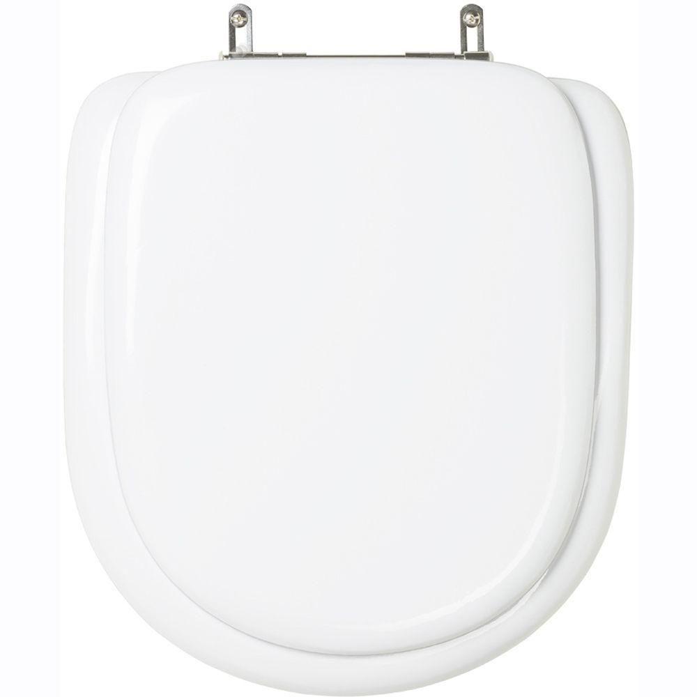 Assento Sanitario Almofadado Riviera Branco Para Vaso Celite - 1