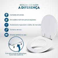 Assento Sanitario Aspen Caramelo Para Vaso Deca - 3