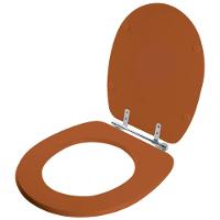 Assento Sanitario Aspen Caramelo Para Vaso Deca - 6