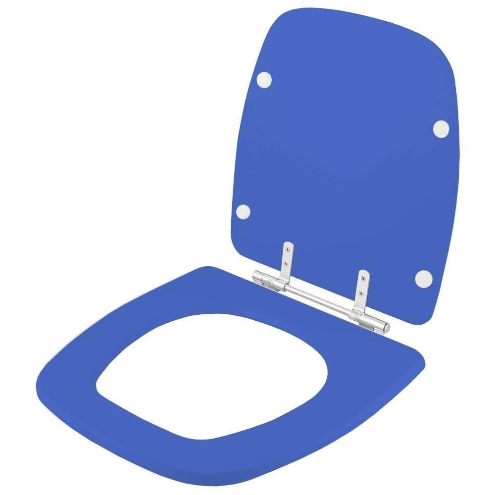 Assento Sanitario Fit Azul Real Para Vaso Celite - 3