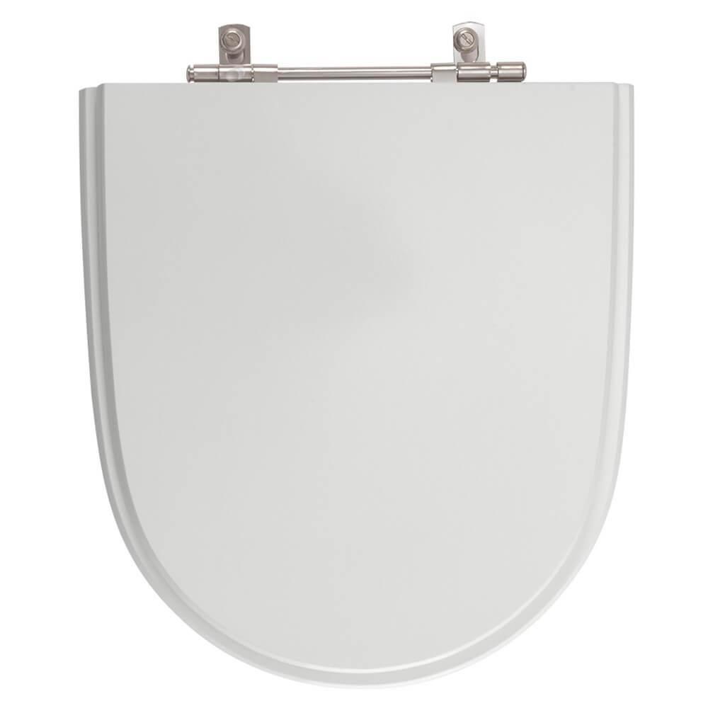 Assento Sanitário Mondiale Cinza Claro Para Vaso Celite - 1